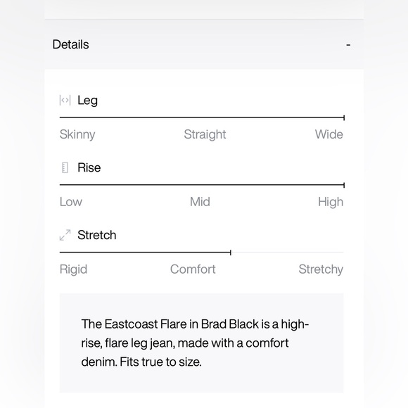 Rolla’s Eastcoast Flare Brad Black Size 29 (US 8) - Picture 8 of 10